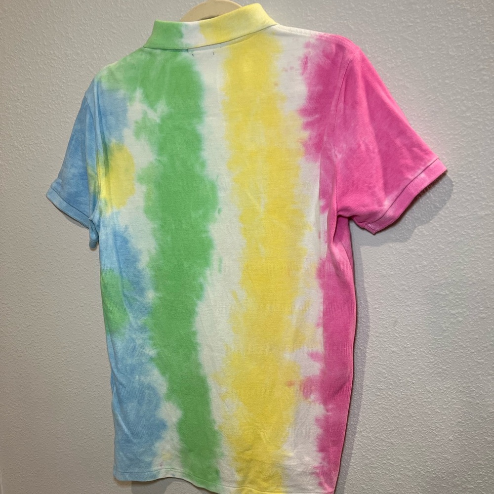 Polo Ralph Lauren Men's Tie Dye Polo Shirt Size S - Picture 12 of 12